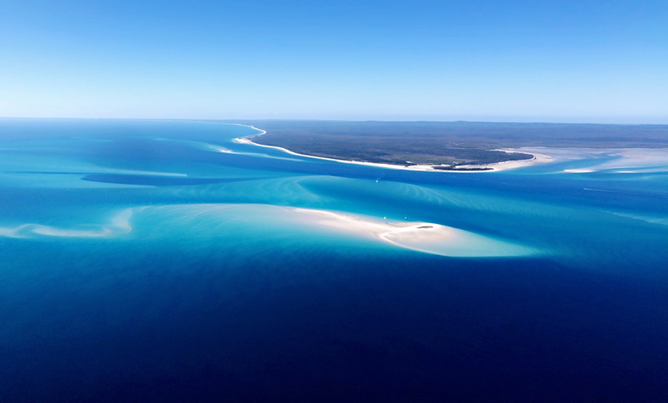 Soak up the magical scenery of Hervey Bay from up above on an epic Helicopter ride bought to you by Great Ocean Helicopters...